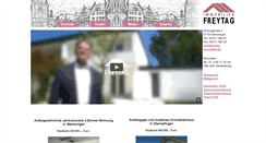 Desktop Screenshot of freytag-immobilien.de